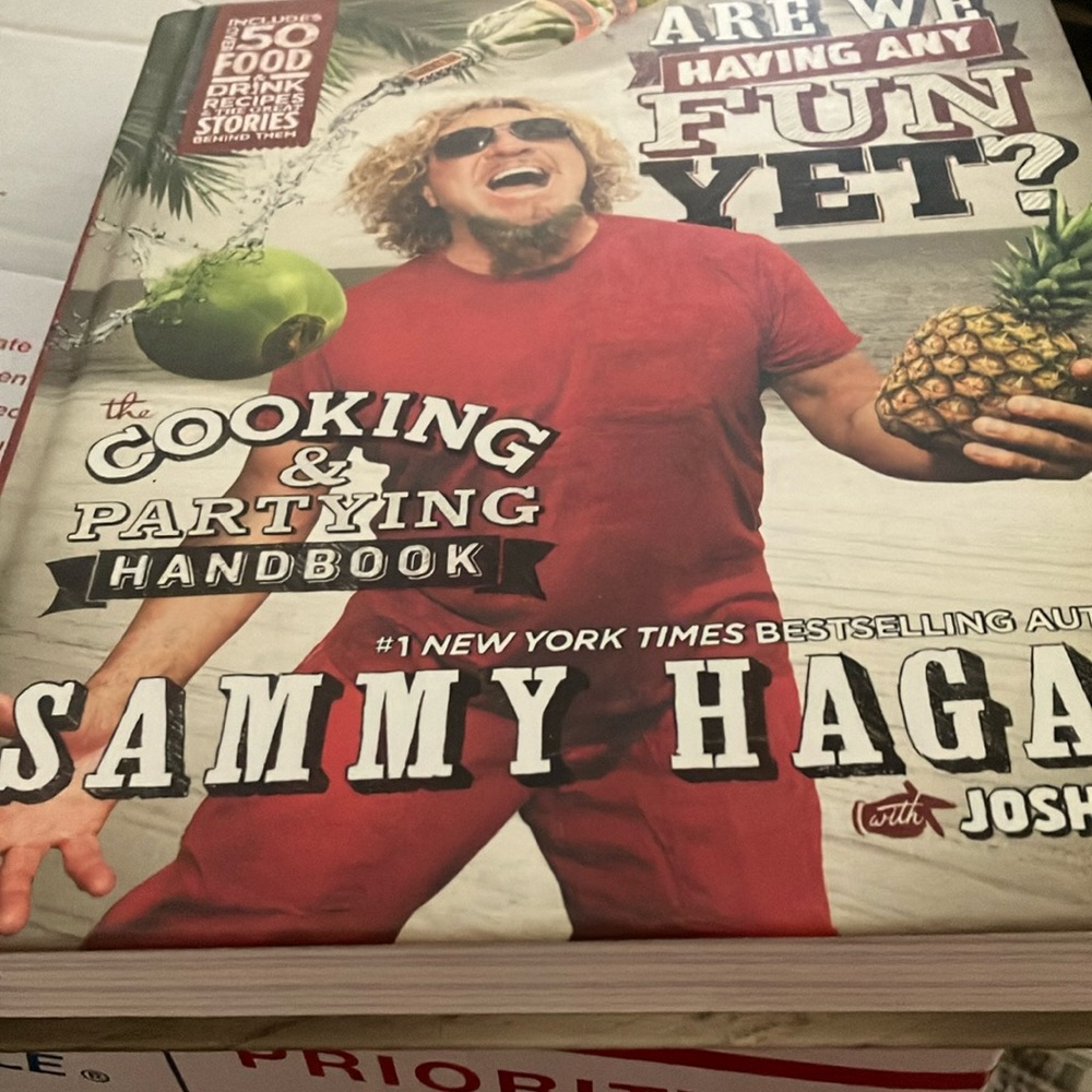The cooking and partying handbook Sammy Hagar